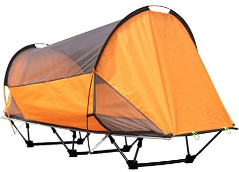 Miyabitors Reisezelt, selbstfahrend, Outdoor, tragbar, Camping, Wandern, Angeln, schwimmend, mit Klappbett