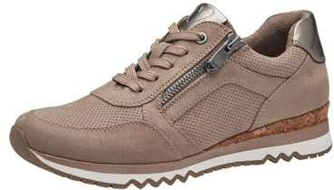 MARCO TOZZI Damen Sneaker weiches Feel Me Wechselfußbett weiches Innenfutter Vegan Modisch