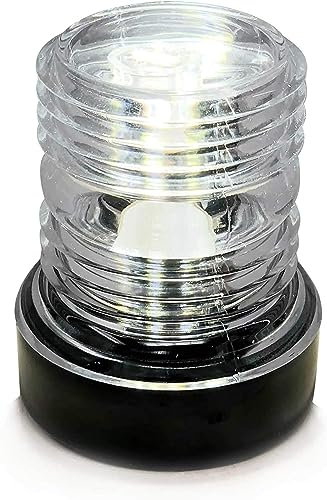 JT-HLM Boat Yacht Navigation Anchor Lights All Round 360° White 12V LED Daylight Waterproof Signal Lights