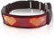 LED-Hundehalsband, Wiederaufladbares, Leuchtendes Sicherheitshalsband für Hunde, über Bluetooth Programmierbar, APP-gesteuert, Personalisierter Text und Grafiken (Rot)
