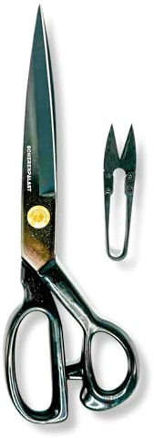 Große, professionelle Stoffschere/Schneiderschere (30,5 cm) & Nahtauftrenner (robust, griffig, wertig. Ideal für jede Stoffart – Jetzt zugreifen!