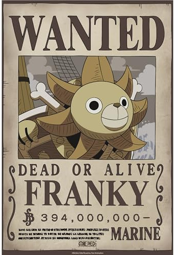 GB eye Poster One Piece Wanted (WANTED Franky)