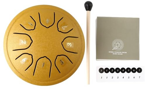 Regentrommel für draußen, neueste Stahlzungentrommel, Chakra-Trommel für Regen, Premium-Handpan-Trommel – einfach und lustig zu spielen, spielen Sie mit Ihren Kindern