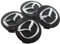 FDDTEAS 4 Stück Auto Nabenkappen, für Mazda MX-5 Miata NA NB NC ND 1990-2019 2020 2021 2022 2023 2024 Radnaben Abdeckungen Felgendeckel Radmutterkappen Wasserdicht Felgen Zubehör,A-Black-56mm