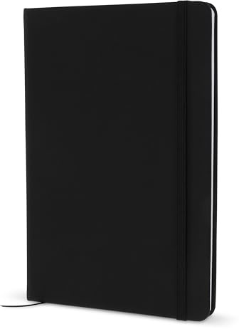 Notizbuch / DIN A5 / 192 S. / liniert / PU Hardcover / Farbe: schwarz