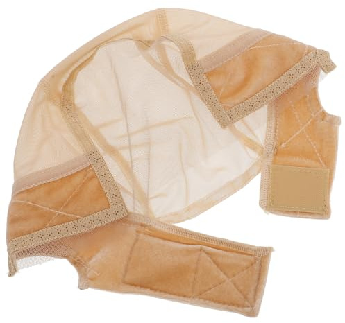 GAROZATION Verstellbare Perückenkappe Mit Spitzenfront Rutschfest Und Für Damen Für Platzierung Von Lace-perücken Und Frontalperücken