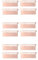 LOLPALONE 12 Pcs Pure Copper Notebook Gaming Laptop Memory Heatsink Cooling Radiator RAM Memory Cooler Heat Sink 0.5Mm