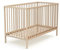 WEBABY – Babybett aus Holz natur - Buche 60 x 120 cm | Kinderbett für Neugeborene/Kleinkinder|Ab der Geburt|3-fach höhenverstellbar|Lattenrost