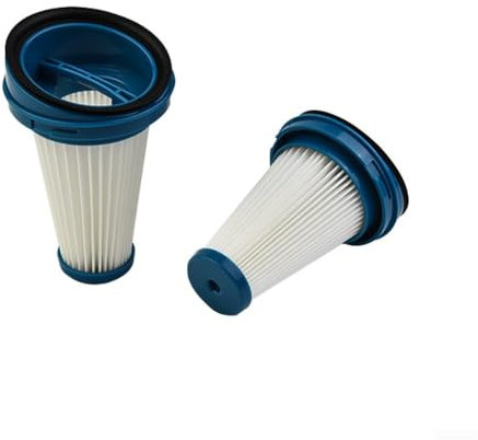 2 filtri per aspirapolvere Leifheit 89210 per Rotaro e PowerVac, 2 in 1 senza fili, parti di ricambio, filtraggio della polvere ad alta efficienza