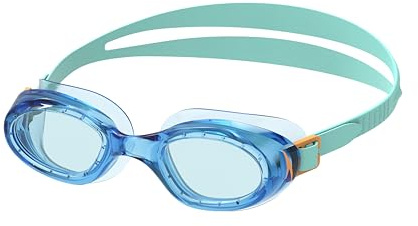 Speedo Junior Futura Hydro Schwimmbrille für Unisex Kinder, Blau, One Size