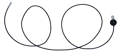 TOYANDONA Cavo Acciaio per Palestra Fune Rivestita in Gomma per Esercizi Fitness Cavo d Acciaio Resistente