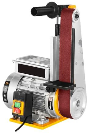 Vertikaler Bandschleifer In Industriequalität, 1500 W, Schleifmaschine For Metall Und Holz, Edelstahl, Entgraten, Schleifen, Messerpolieren