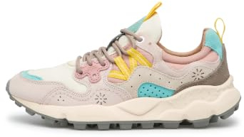 FLOWER MOUNTAIN Sneakers aus Veloursleder und Stoff