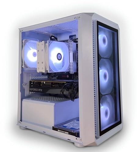 Vortex Core V5 Gaming PC – RTX 3060 Ti, Ryzen 5 5600X, 16GB RAM, 1.25TB Storage, High FPS 1080p/1440p Desktop for Fortnite, Warzone & GTA V