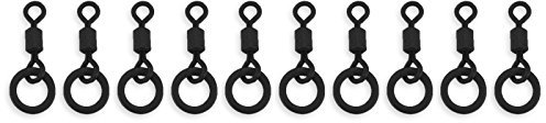 Bank Tackle Flexi Ring Swivels Size 8,11 and 22 Micro Hook Swivel (x 10 Pack, Flexi Ring Size 22)