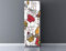 Oedim Pegatinas Vinilo para Frigorífico Bon Appetit ! | 185x70cm | Adhesivo Resistente | Pegatina Adhesiva Decorativa de Diseño Elegante