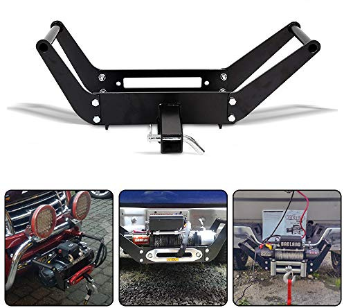 Pismire Seilwinde Montageplatte kompatibel 1987–2006 Wrangler TJ LJ YJ (25,4 x 11,4 cm)