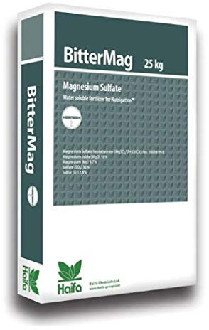 Haifa BitterMag Solfato di Magnesio 25 kg concime idrosolubile per fertirrigazione e trattamenti fogliar