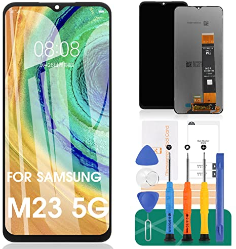 Kit de réparation pour Samsung Galaxy M23 5G Écran LCD de Rechange pour Samsung M23 Écran LCD M236 SM-M236B Touch Digitizer Assemblée SM-M236B/DS Noir sans Cadre