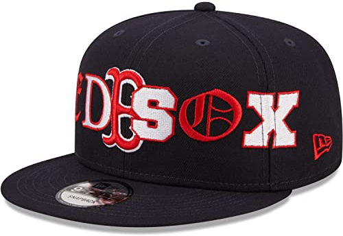 New Era 9Fifty Snapback Cap - Typography Boston Red Sox - S/