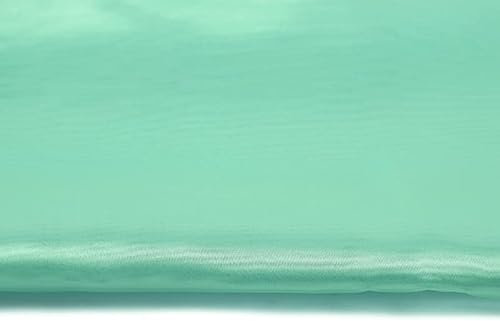 Satin Stoff Meterware am Stück - 150 cm Breite - Mint