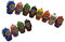 Toyvian 12St -Schlüsselanhänger schlüsselanhänger Kinder schlüsselanhänger für Kinder Krippenpuppe Puppenanhänger für Kinder Schlüsselringe für Bastelarbeiten Geschenkfüller Mini
