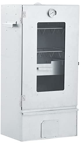 vidaXL Räucherofen mit Kaltrauchgenerator Verzinkter Stahl