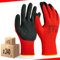 PRESTIGION Arbeitshandschuhe Herren Größe 11-XXL (24 Paare) – Latex Handschuhe Arbeit - Abriebfest - Ideal für die Baustelle, den Heimwerker oder den Garten
