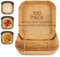 100pcs 6.5 Inch Air Fryer Liners Square - Airfryer Accessories Parchment Paper Liners Disposable - Food Safe, Oil & Greaseproof - Keep Your Air Fryer Clean - Compatible with Cosori, Ninja, Tower