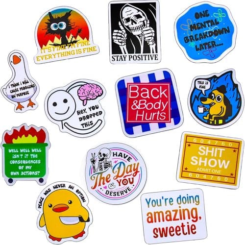 DIYASY Cute Fridge Magnet, 12 Pcs kids magnets for fridge Funny Memes Animals Words for Toddlers Home Office Refrigerator Decorations Photos Notes