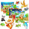 Paper Jigsaw Puzzles 30 Piece for Kids Jigsaw Puzzles for Kids 30×6 Piece Puzzle Educational Learning Toys for 6 7 8 9 Girls and Boys
