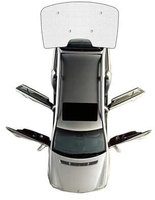 Parasoles Coche Parasoles Cobertura Completa Cubiertas Sombra A Prueba Sol Verano Visera Ventana Parabrisas Accesorios Coche para Serie 3 E90 4 Puertas 2005-2011 Parasol Coche Lateral(Rear Windows)