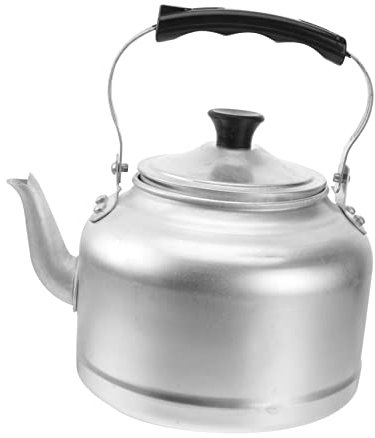 GREENADSCAPE Retro Wasserkocher Großer Teekessel Für Zuhause Klassisches Design Robustes Material Ideal Für Gas Und Kohleöfen Küchengerät Mit Großer Füllmenge