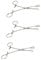 Giwnhvx 3X Triangle Opening Plier Clamp Piercing Forcep Tool Stainless Steel Body Piercing Plier Body for Ear Lip Nose Tongue