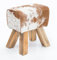 FineBuy Design Turnbock Sitzhocker 40 x 30 x 47 cm, Turnhocker Hocker Beistellhocker Fußhocker