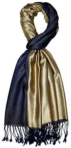 Lorenzo Cana Herren Schal Wendeschal 70% Seide 30% Viskose Tuch 70 cm x 190 cm zweifarbig Schal wendbar Double Face Herren Männer 784251177