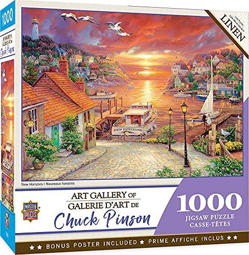 MasterPieces 1000 Teile Puzzle für Erwachsene, Familie oder Kinder – New Horizons – 48,9 x 67,9 cm