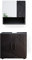 Vicco Badmöbel-Set Irma, Anthrazit Hochglanz, 2 Teile, Unterschrank 60 cm