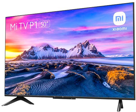 Xiaomi Smart TV P1 50 Zoll (Frameless, UHD, Triple Tuner, Android 10.0, Prime Video,Netflix,Google Assistant, Bluetooth, 3 HDMI, 2 USB) [Modell 2021]