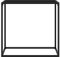 Tidyard Konsolentisch Beistelltisch Glasplatte und Stahlbeine Flurtisch Sideboard Frisiertisch Wandtisch Schminktisch Ablagetisch Schlafzimmertisch Wohnzimmertisch Schwarz 80x35x75 cm Hartglas