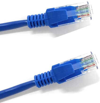 MSC Cat5e ethernet cable Ethernet Cable/Internet Cable LAN RJ45 Connector Snagless Broadband Patch Cable Fire stick, Smart TV, PC, Laptop cables/accessories(1m, 2m, 3m, 5m, 10m, 20m Blue) 3m