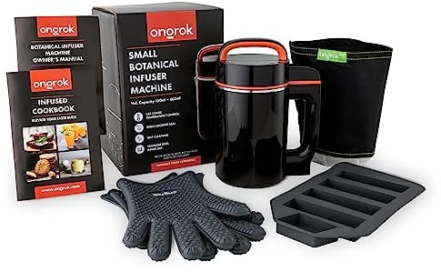 ONGROK Small Butter Infuser (230V), Butter Maker Machine, Botanical Extractor Machine, Edible Machine, Herb Butter Maker…