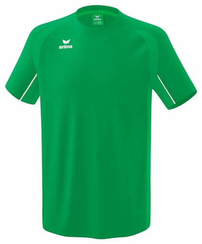 Erima Herren Liga Star Trainings T-Shirt (1082330), smaragd/weiß, XL