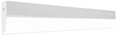 24” LED Direct Wire Under Cabinet Light - Dimmable Undercounter LED Lights for Kitchen - Selectable CCT 2700K-5000K, 612-648 Lumens, 9W - UCB Series Hardwired Under Cabinet Lighting by NICOR Lighting