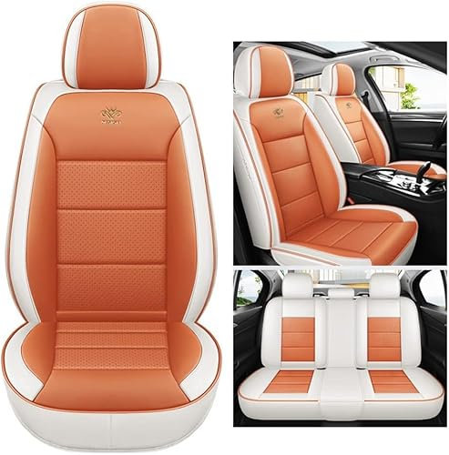 KORSE SitzbezüGesets FüR Opel Astra K (Hatchback) 2015-2021, Auto-SchonbezüGe Wasserdicht Sitzschoner Schonbezug Leder Anti-Rutsch Sitzheizung,B