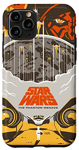 iPhone 11 Pro Star Wars The Phantom Menace Illustrated Movie Poster Case
