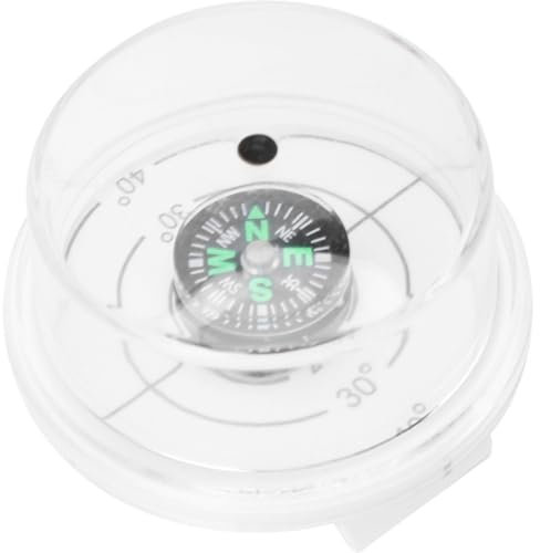 Tsffae 1 Panneau Solaire, Compteur d'angle Solaire extérieur résistant aux UV avec Boussole, Panneau Solaire Portable, Accessoires pour Panneaux solaires