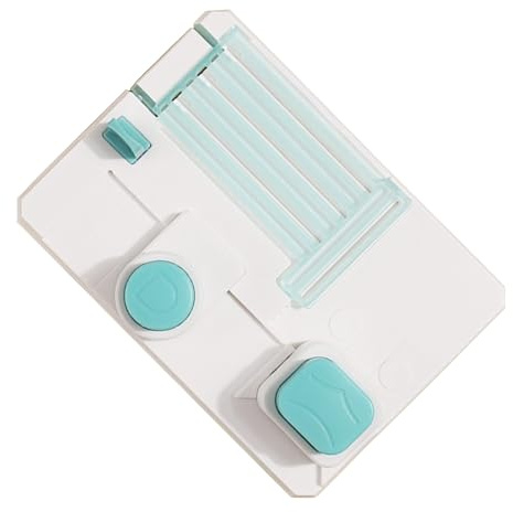 Cyni DKBZM Stanzer für Papier, Kartenherstellung, Scrapbooking, weiß, ABS, Metall, DKBZM, 15 x 11 x 4 cm, 180 g, 253 g
