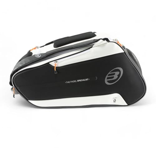 Bullpadel Racket Hack, Padel Bag, Black and White