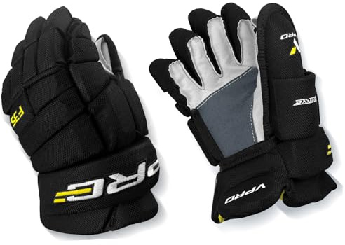 VPRO Ice Hockey Gloves, 8 to 15 Adult Youth Street Hockeys Gloves Lightweight Breathable for Hockey Players, Kids, Junior & Senior (13)